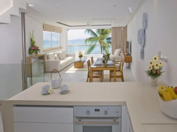 Panu Luxury Beachfront Apartments Bophut Bagian luar foto