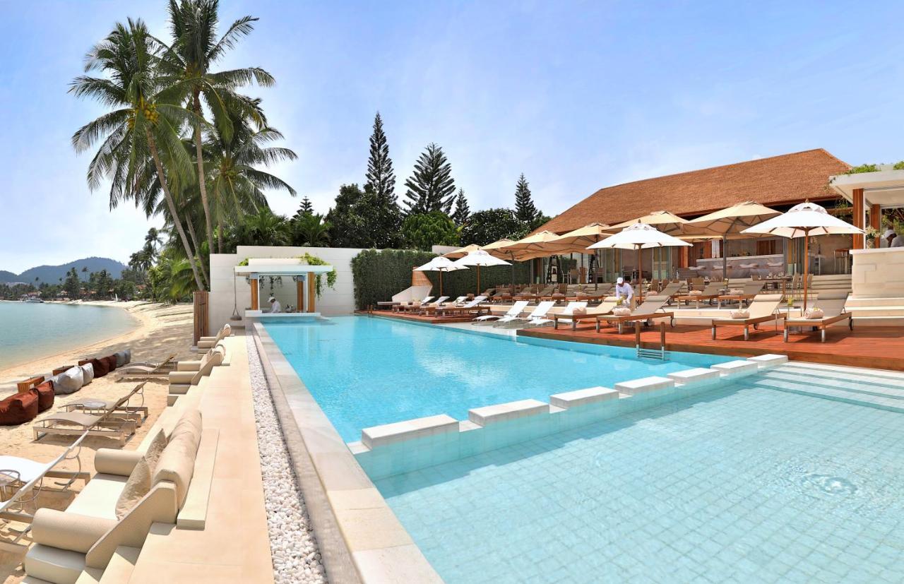 Panu Luxury Beachfront Apartments Bophut Bagian luar foto